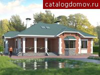 Коттедж со вторым светом № H-262-1P Коттедж со вторым светом № H-262-1P