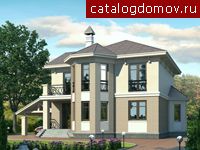 Архитектурный проект коттеджа № M-167-1P Архитектурный проект коттеджа № M-167-1P