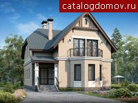 Проект пенобетонного дома № N-178-1P Проект пенобетонного дома № N-178-1P